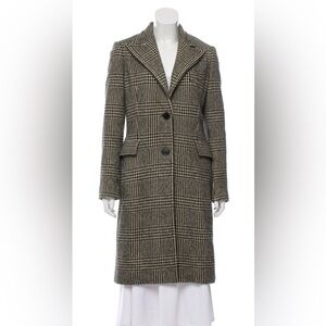 Ralph Lauren Purple Label - Wool Houndstooth Coat